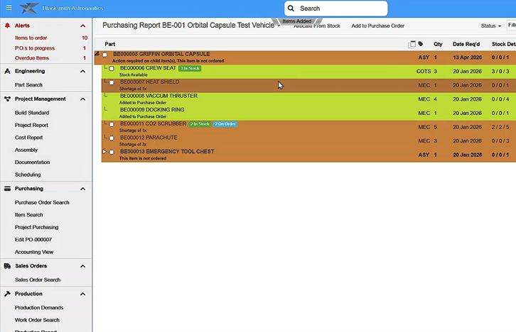 Organised document management system